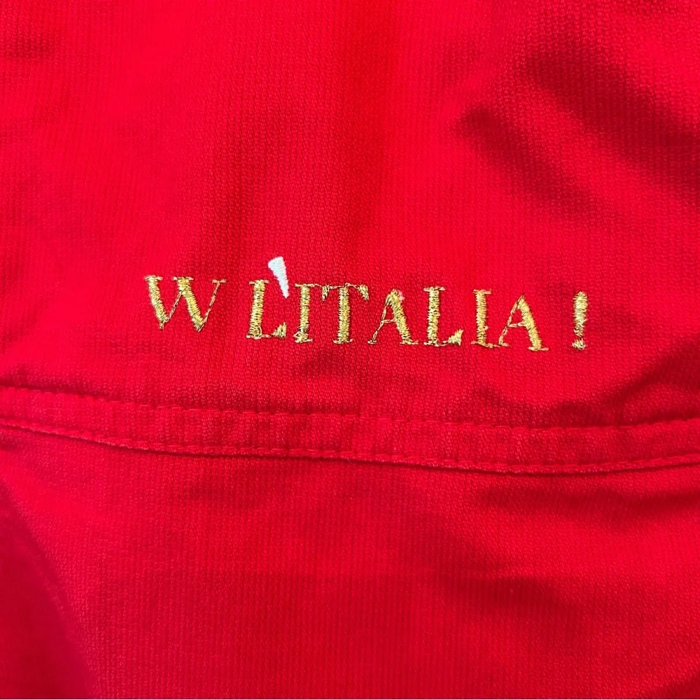 Moschino Junior Couture L’Italia Red Jumper Dress Size 14A (14 years) - Picture 3 of 9